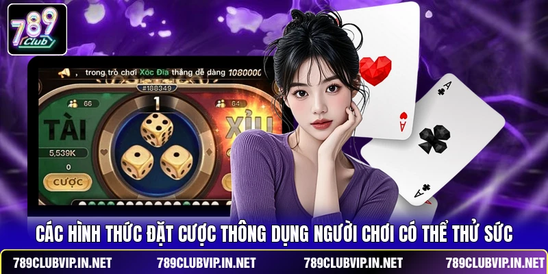 Các hình thức đặt cược thông dụng người chơi có thể thử sức