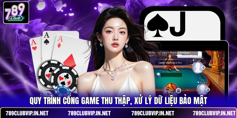 Quy trình cổng game thu thập, xử lý dữ liệu bảo mật